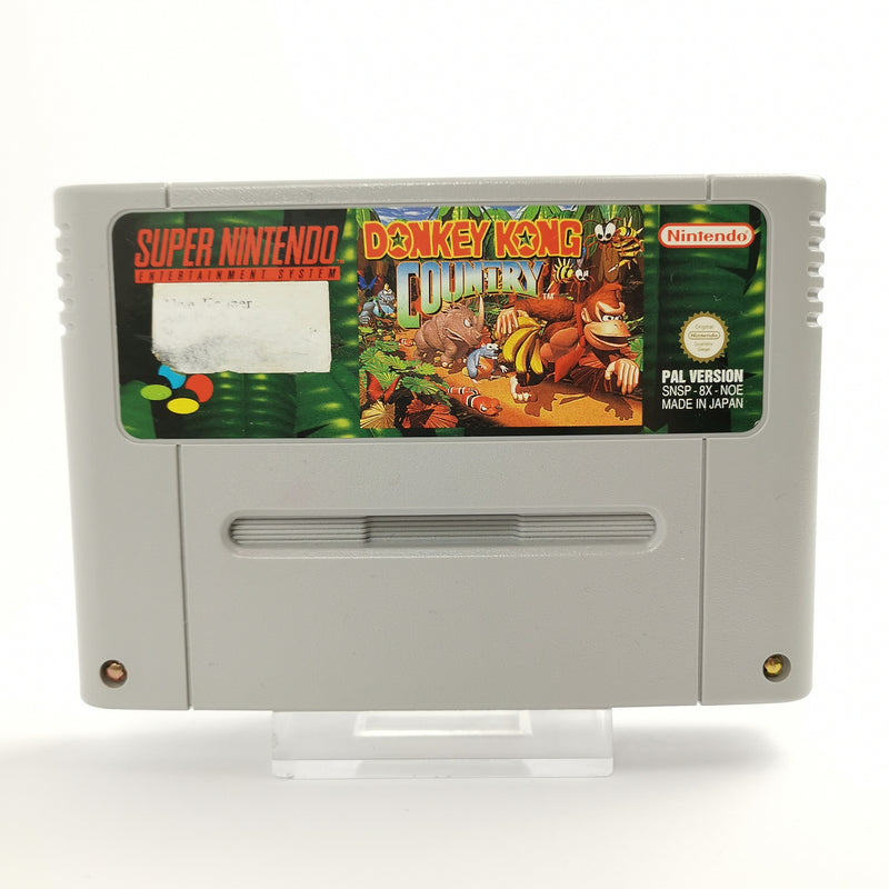 Super Nintendo Game: Donkey Kong Country 1 | SNES module cartridge - PAL NOE