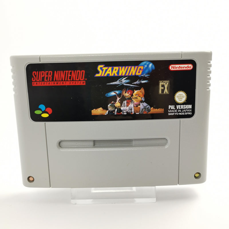 Super Nintendo Game: Starwing | SNES module cartridge - PAL NOE / SFRG