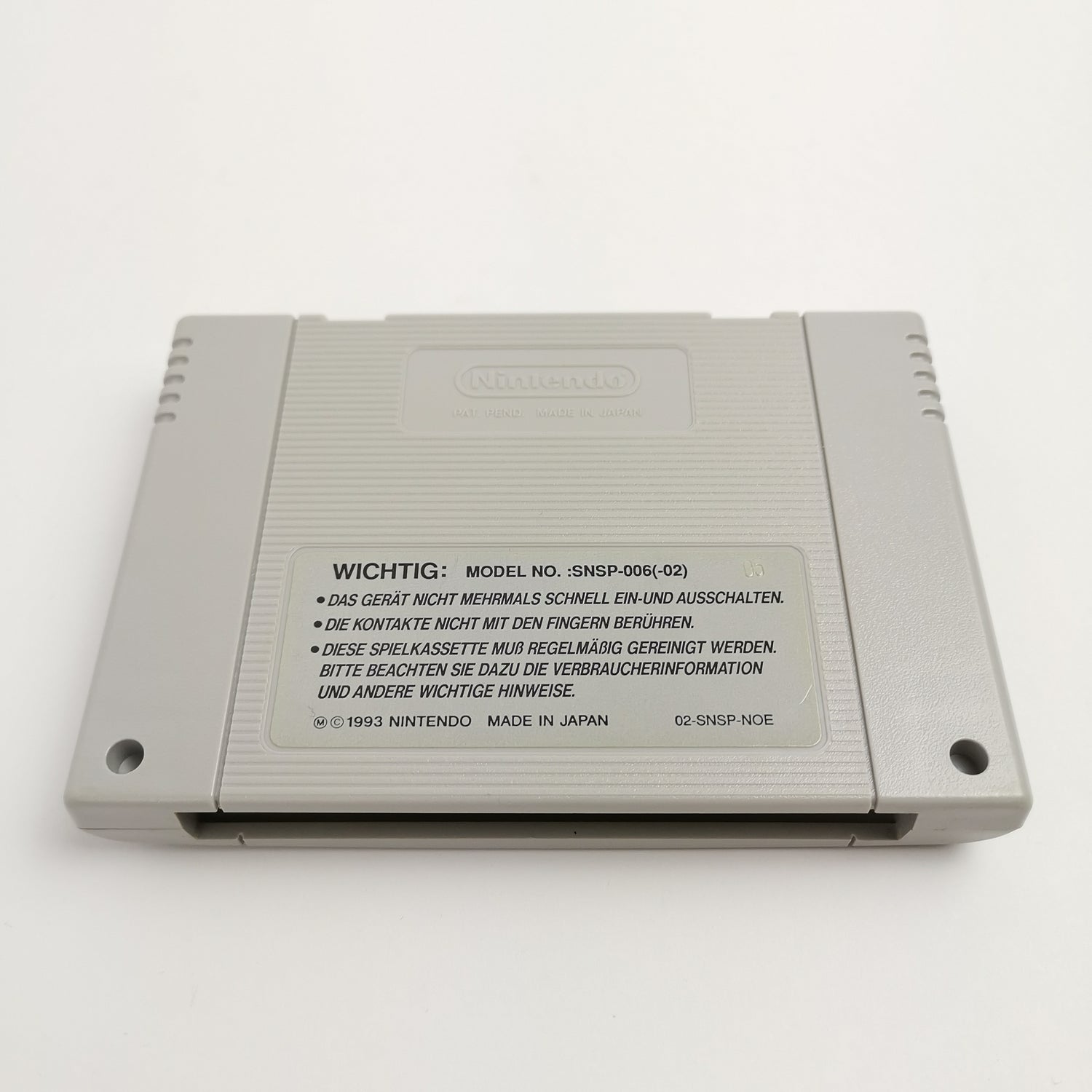 Super Nintendo Game: Starwing | SNES module cartridge - PAL NOE / SFRG