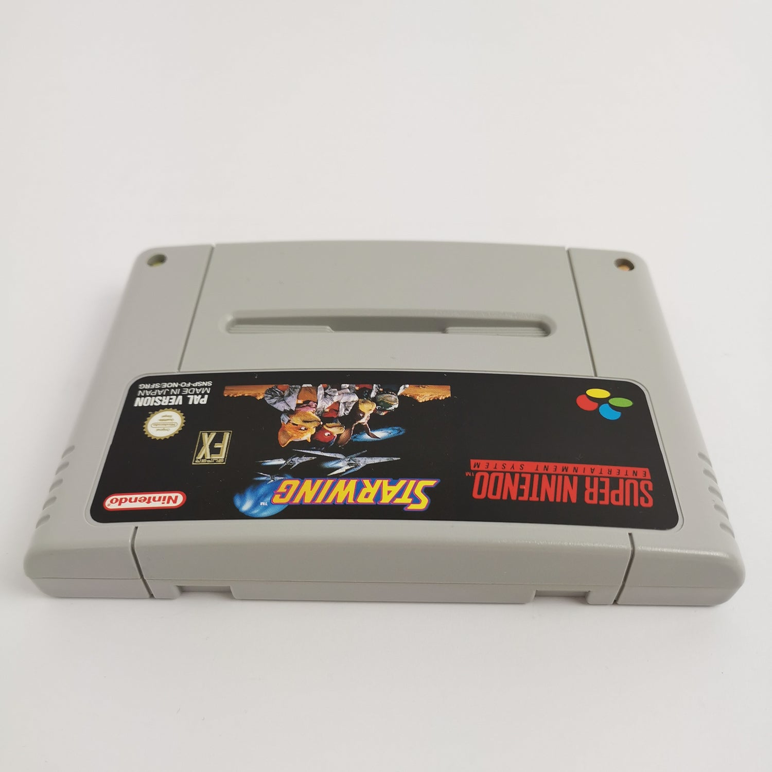 Super Nintendo Game: Starwing | SNES module cartridge - PAL NOE / SFRG