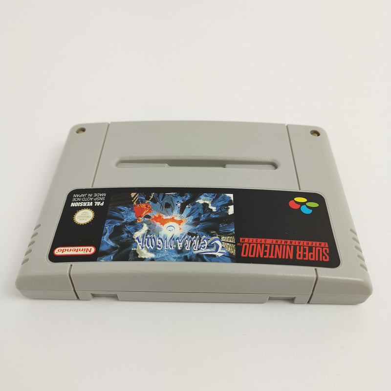 Super Nintendo Game: Terranigma | SNES module cartridge - PAL NOE