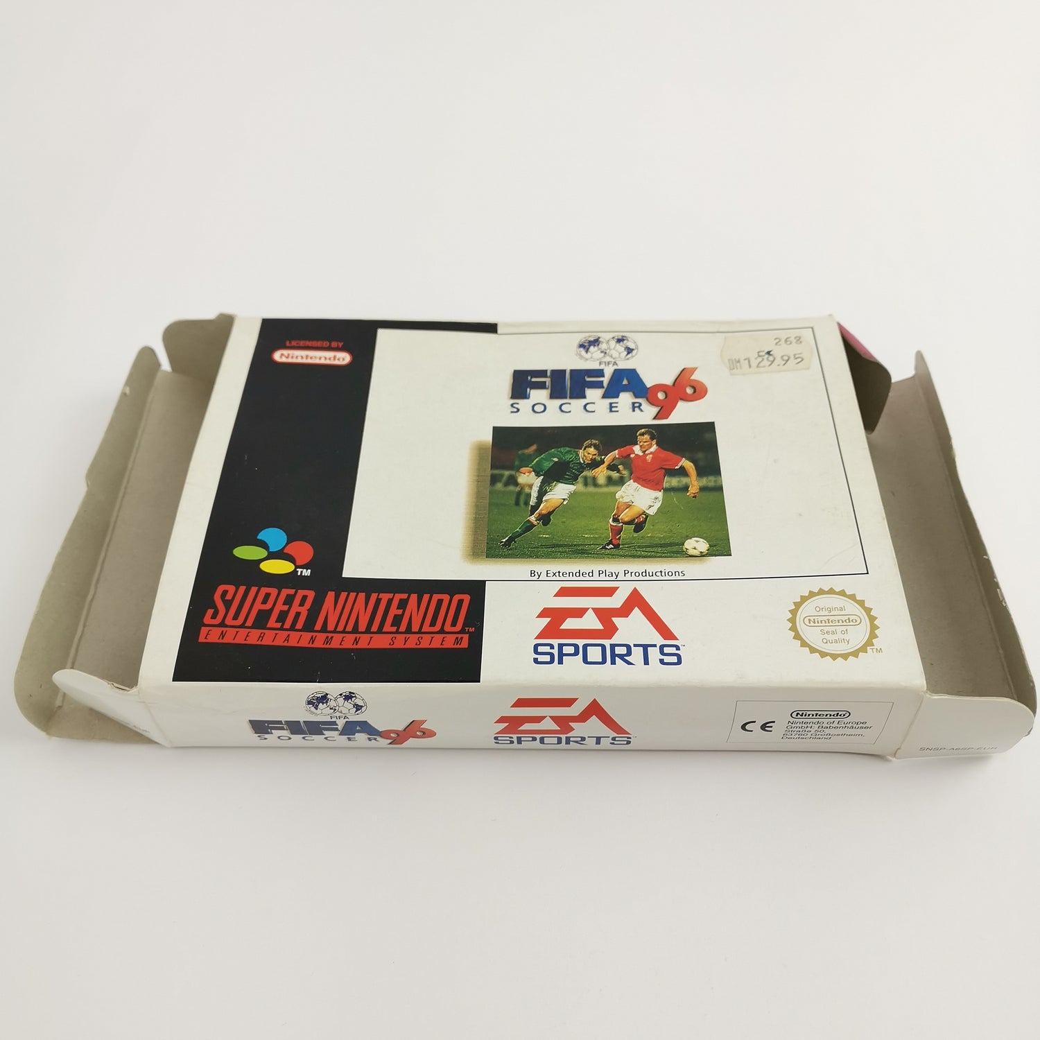 Super Nintendo Game: Fifa Soccer 96 Football | SNES OVP - PAL EUR