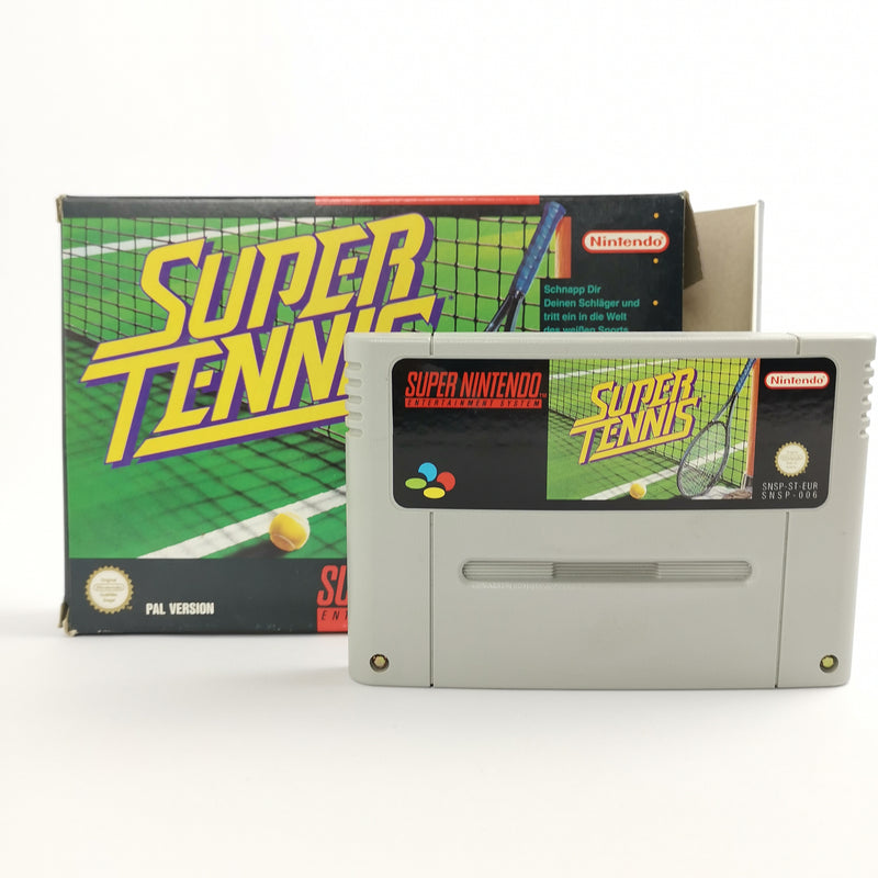 Super Nintendo Spiel : Super Tennis | SNES OVP - PAL