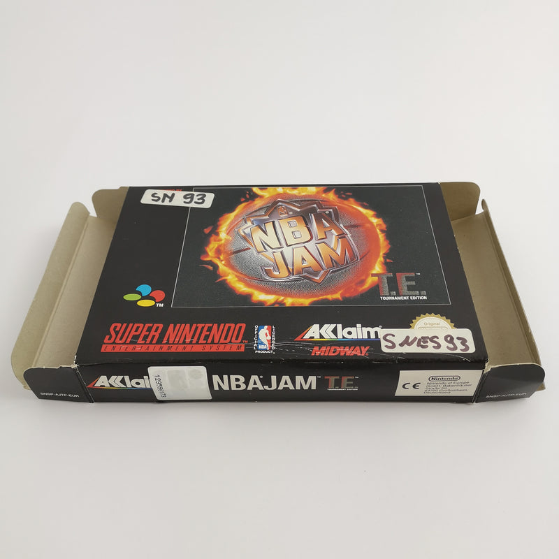 Super Nintendo Game: NBA JAM Tournament Edition. Basketball | SNES OVP - PAL EUR