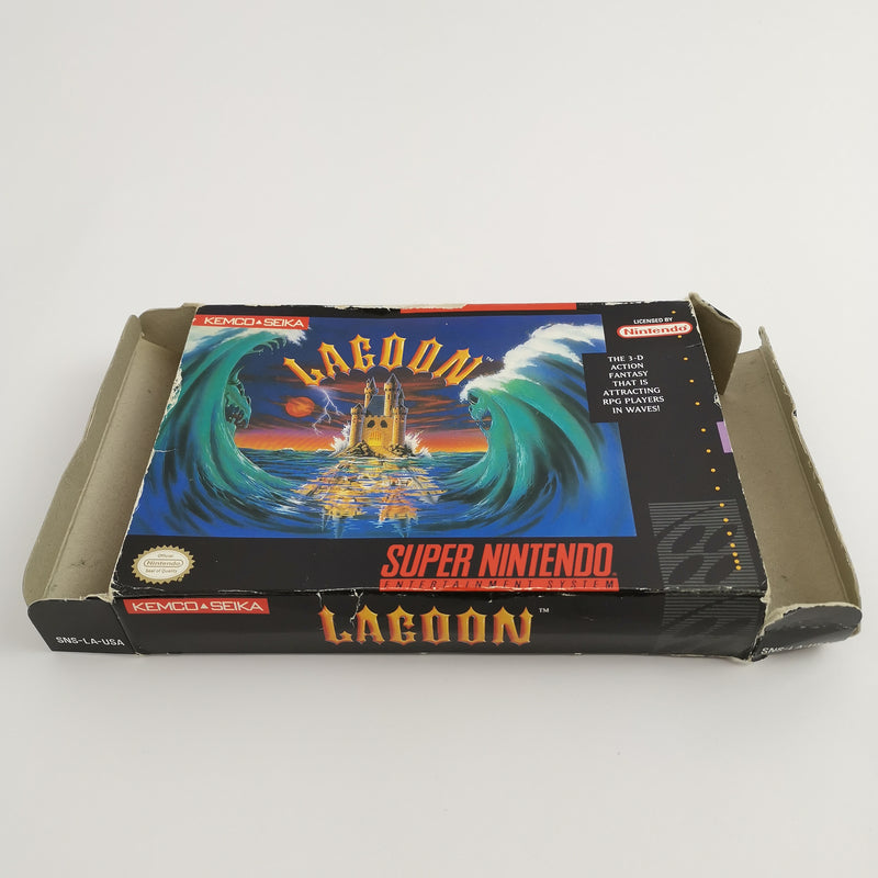 Super Nintendo Game: Lagoon | SNES OVP - NTSC-U/C USA Version