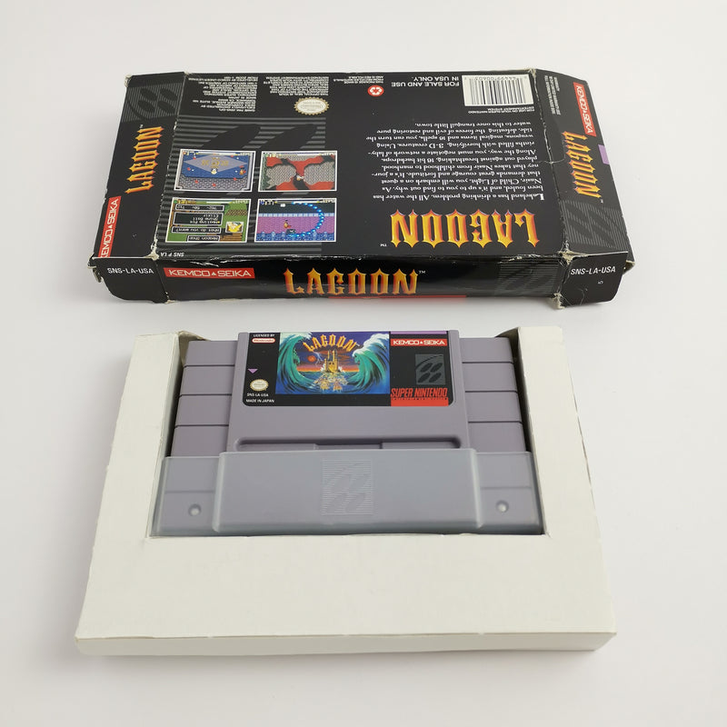 Super Nintendo Game: Lagoon | SNES OVP - NTSC-U/C USA Version