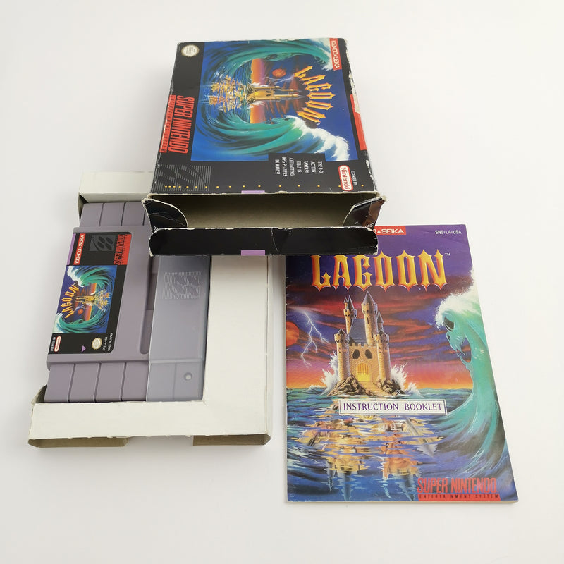 Super Nintendo Game: Lagoon | SNES OVP - NTSC-U/C USA Version