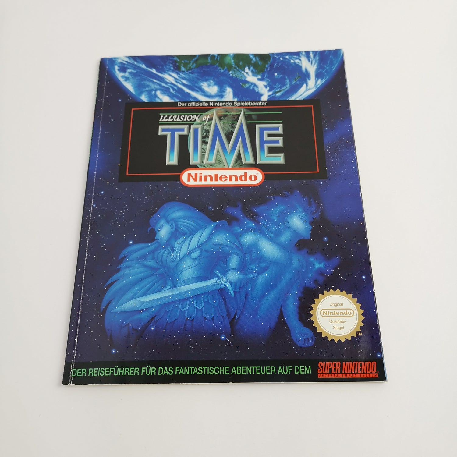 Super Nintendo Spiel : illusion of Time | SNES Big Box OVP - PAL Version NOE [2]