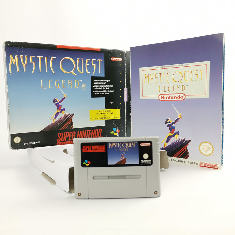 Super Nintendo Game: Mystic Quest Legend | SNES Big Box OVP - PAL NOE