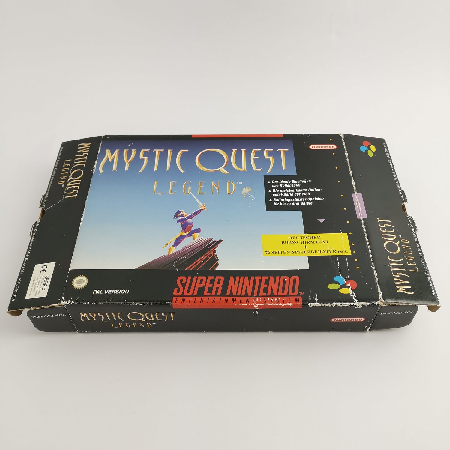 Super Nintendo Game: Mystic Quest Legend | SNES Big Box OVP - PAL NOE