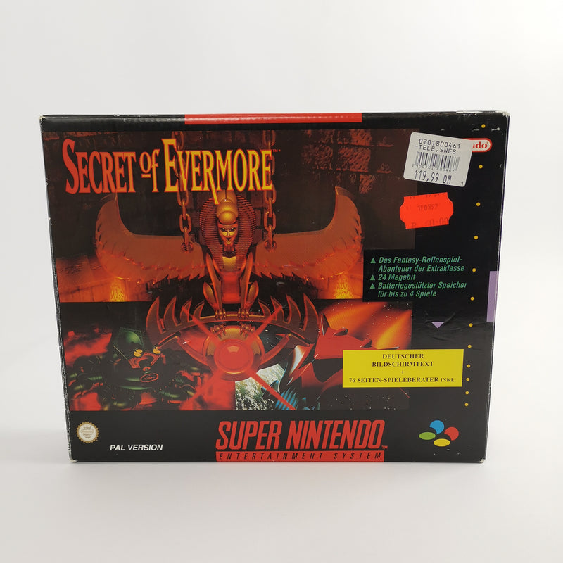 Super Nintendo Game: Secret of Evermore Big Box | SNES OVP - PAL NOE [2]