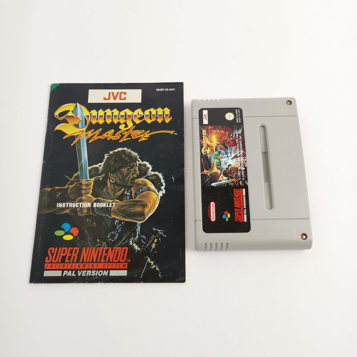 Super Nintendo Game: Dungeon Master | SNES Game - OVP PAL UKV