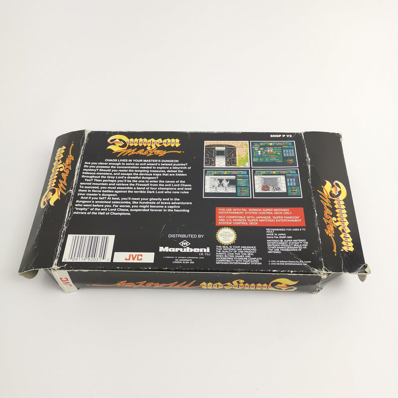 Super Nintendo Game: Dungeon Master | SNES Game - OVP PAL UKV