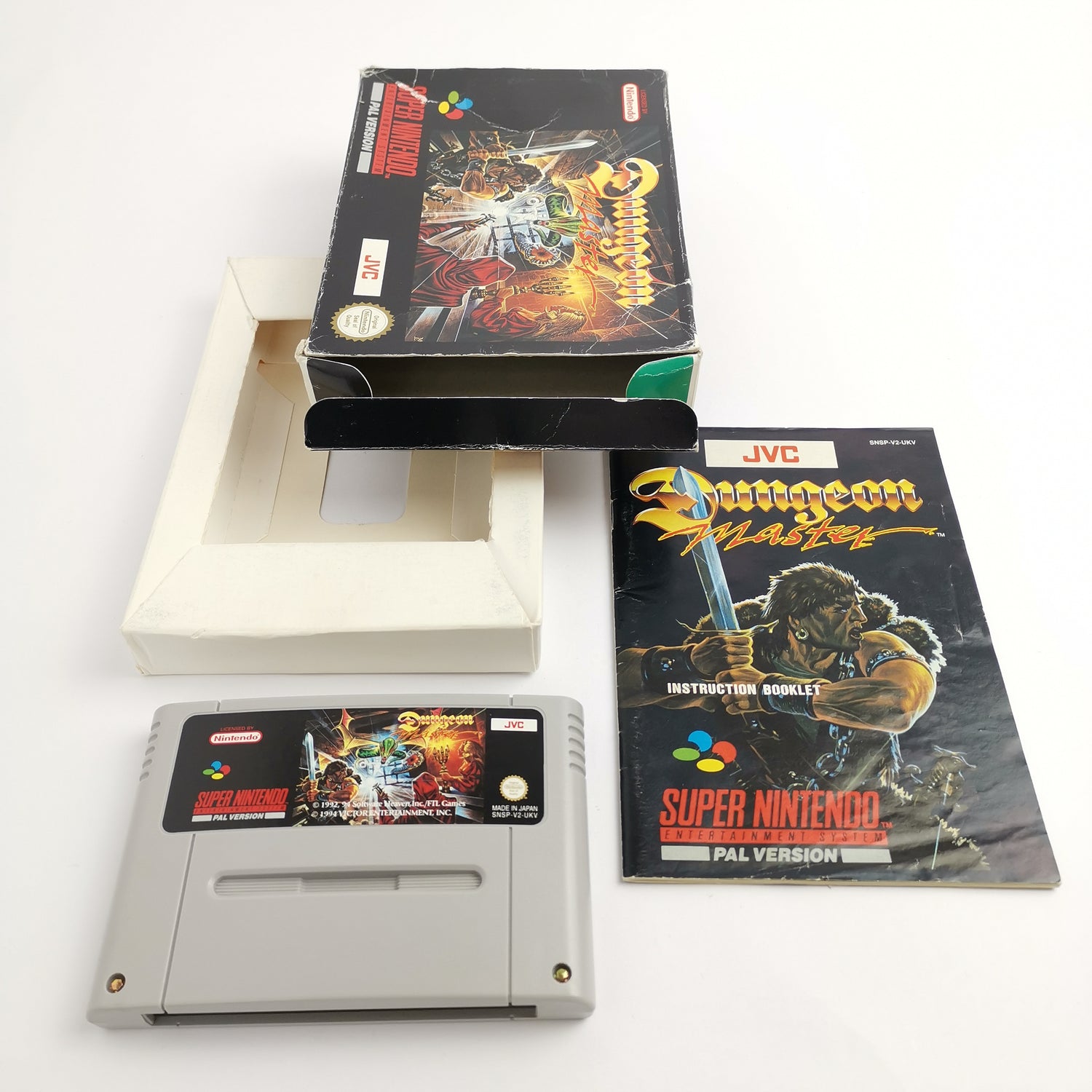 Super Nintendo Game: Dungeon Master | SNES Game - OVP PAL UKV