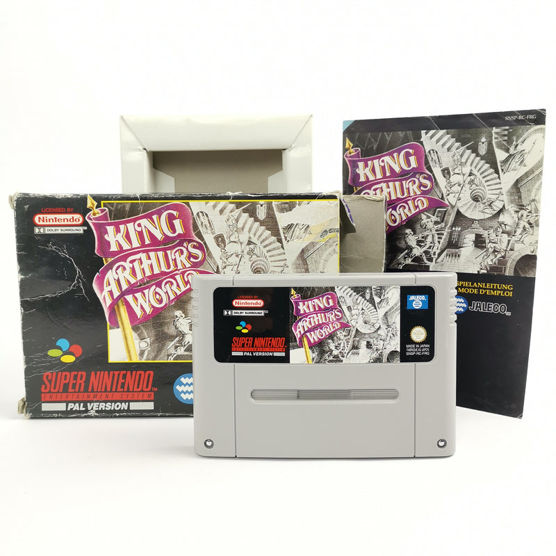 Super Nintendo Game: King Arthur's World | SNES Game - OVP PAL NOE