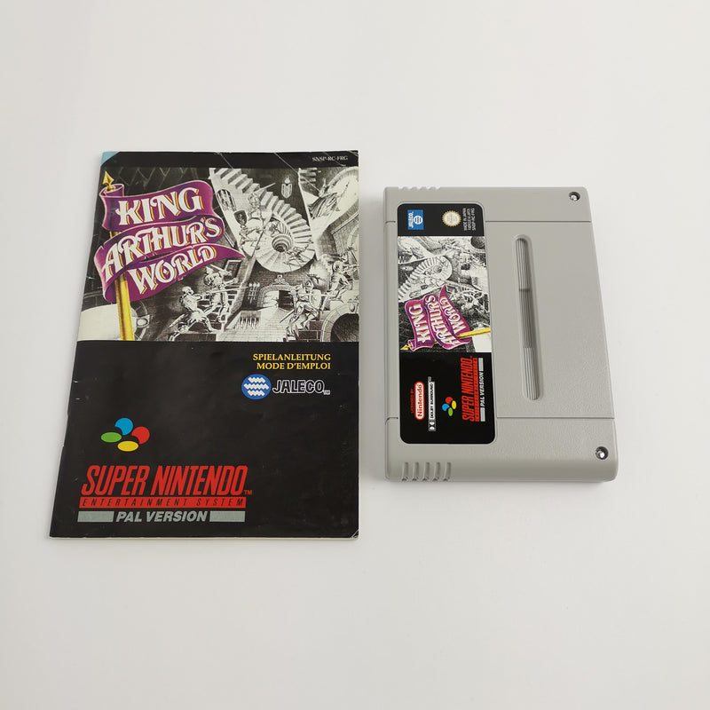 Super Nintendo Game: King Arthur's World | SNES Game - OVP PAL NOE