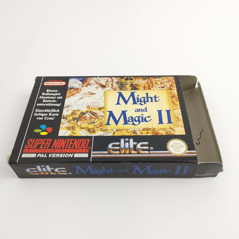 Super Nintendo game: Might and Magic II 2 with card | SNES Game - OVP PAL