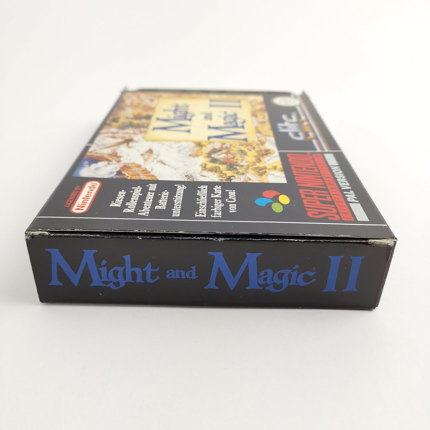 Super Nintendo game: Might and Magic II 2 with card | SNES Game - OVP PAL