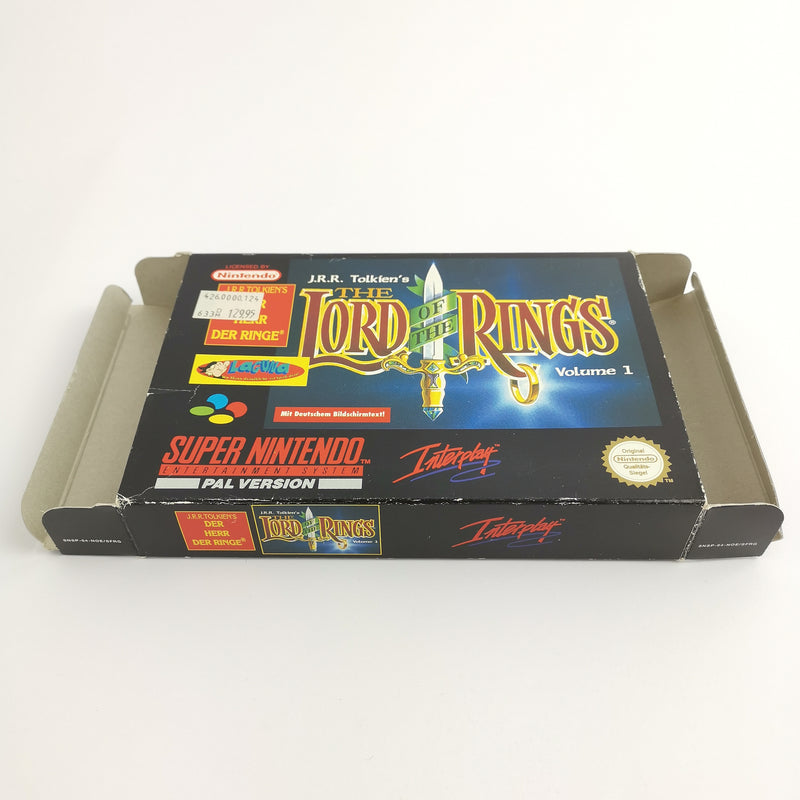 Super Nintendo Game: The Lord of the Rings JRR | SNES Game - OVP PAL