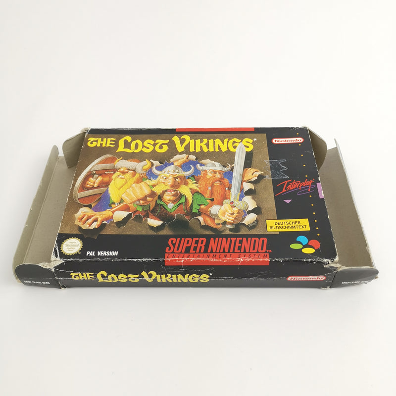 Super Nintendo Game: The Lost Vikings | SNES Game - OVP PAL