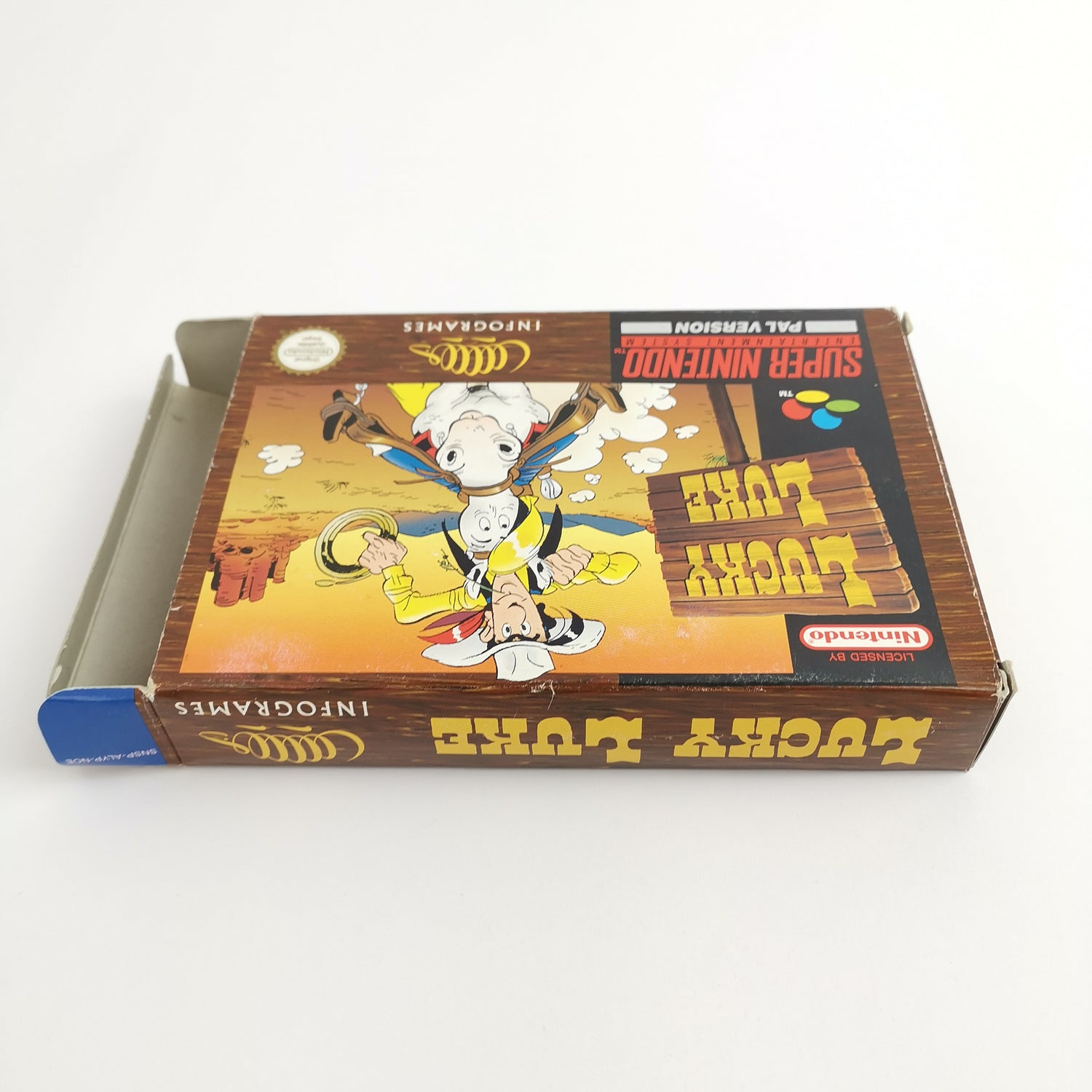 Super Nintendo Game: Lucky Luke | SNES Game - OVP PAL