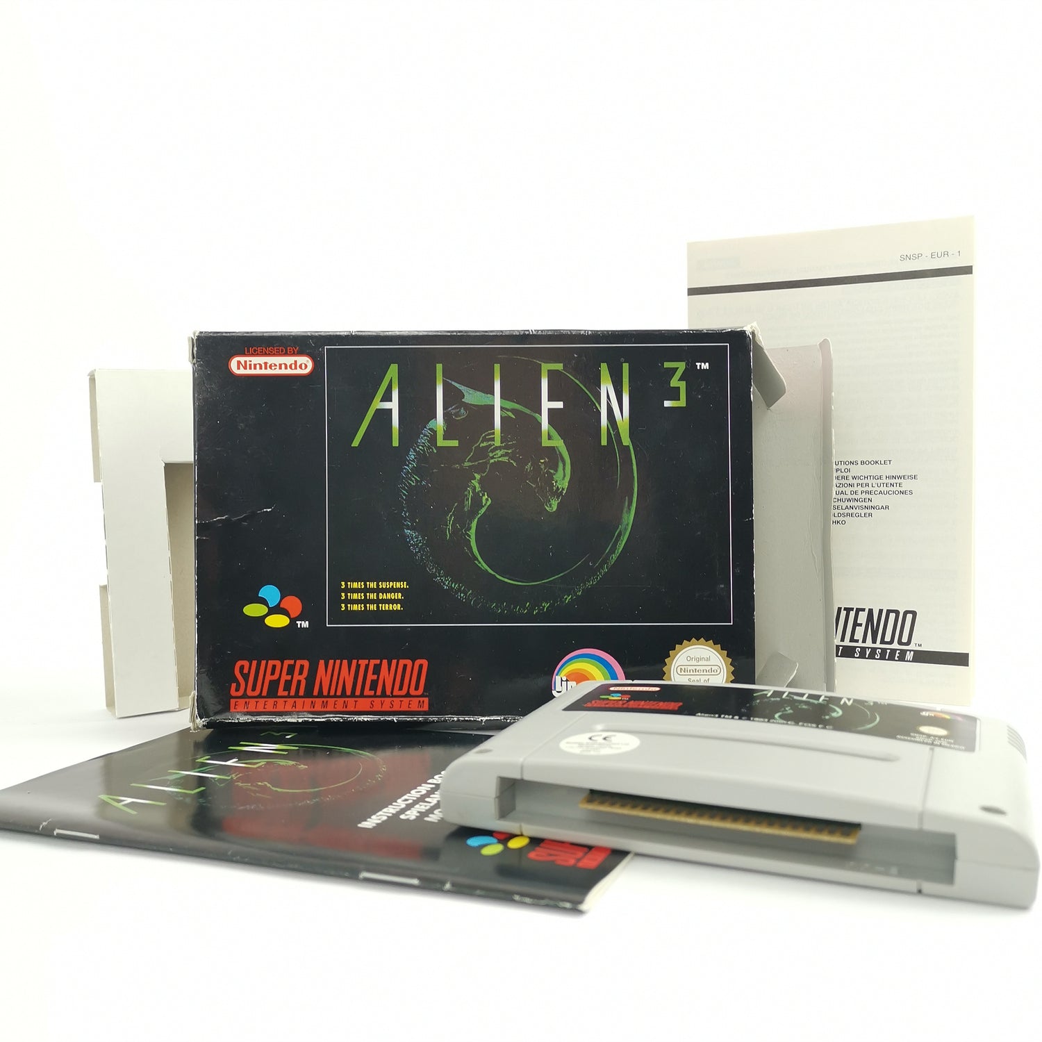 Super Nintendo Game: Alien 3 | Snes Game - OVP PAL EUR Mexico