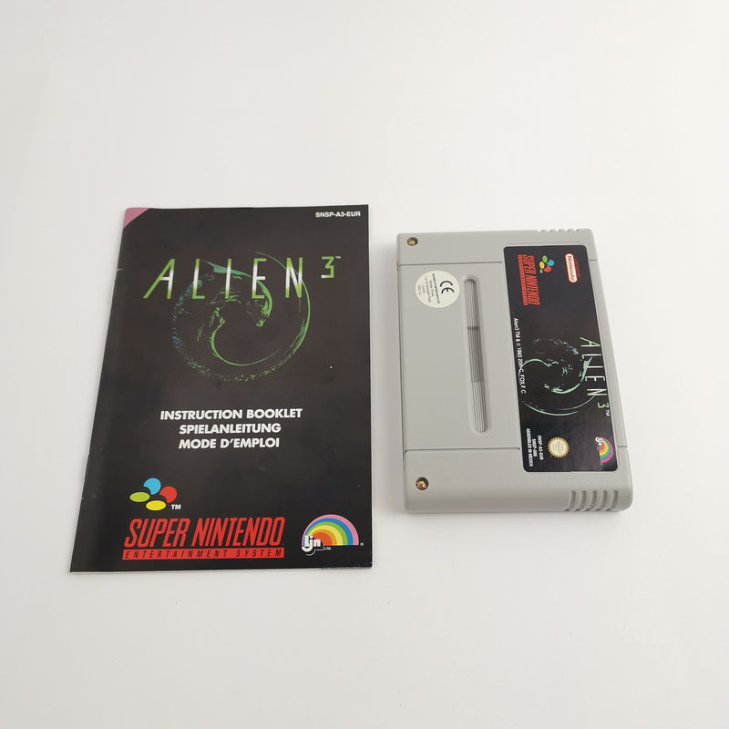 Super Nintendo Game: Alien 3 | Snes Game - OVP PAL EUR Mexico