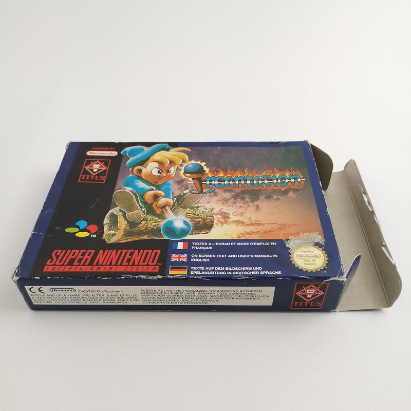 Super Nintendo Game: Incantation | Snes Game - OVP PAL EUR