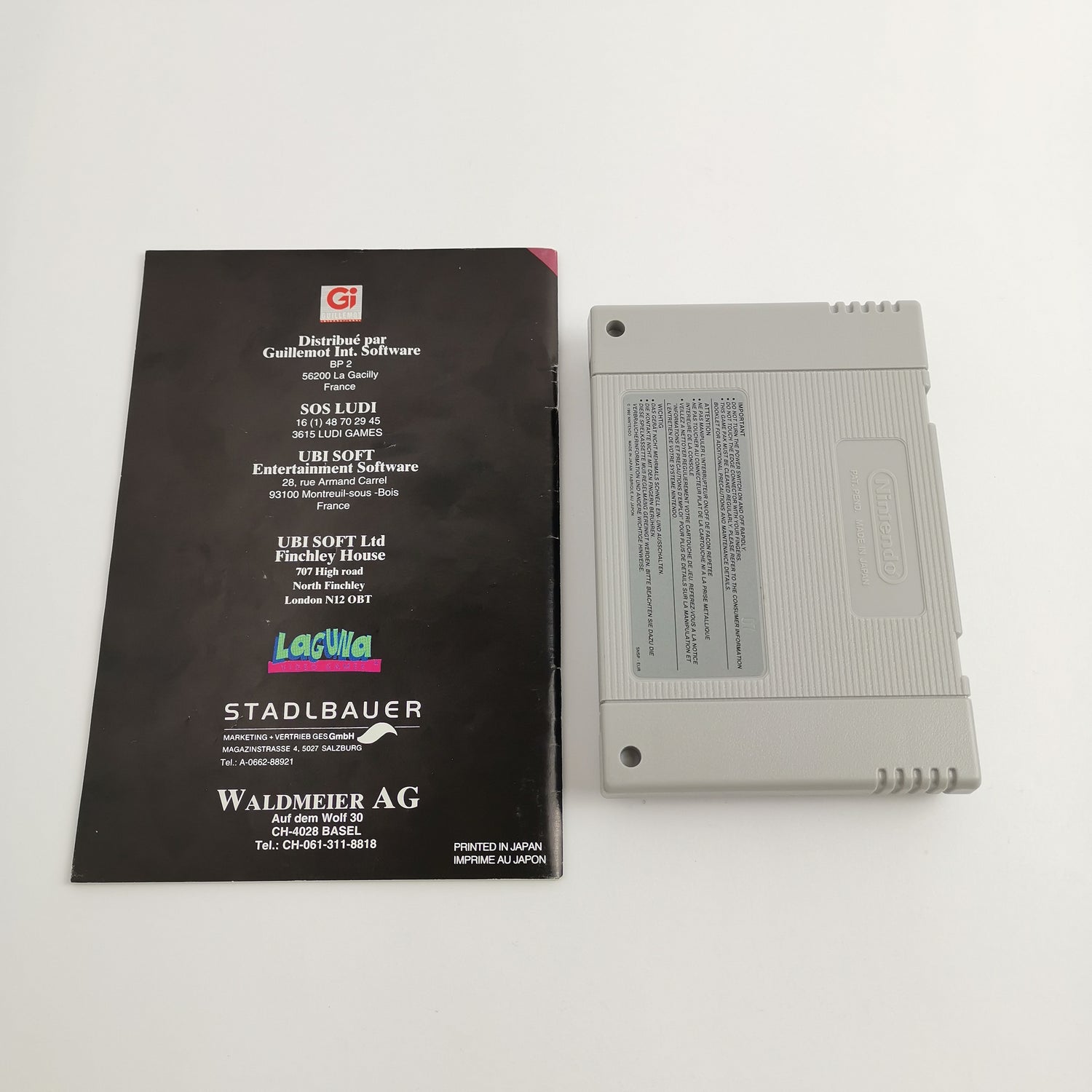 Super Nintendo Game: Actraiser 2 with Poster | Snes Game - OVP PAL EUR