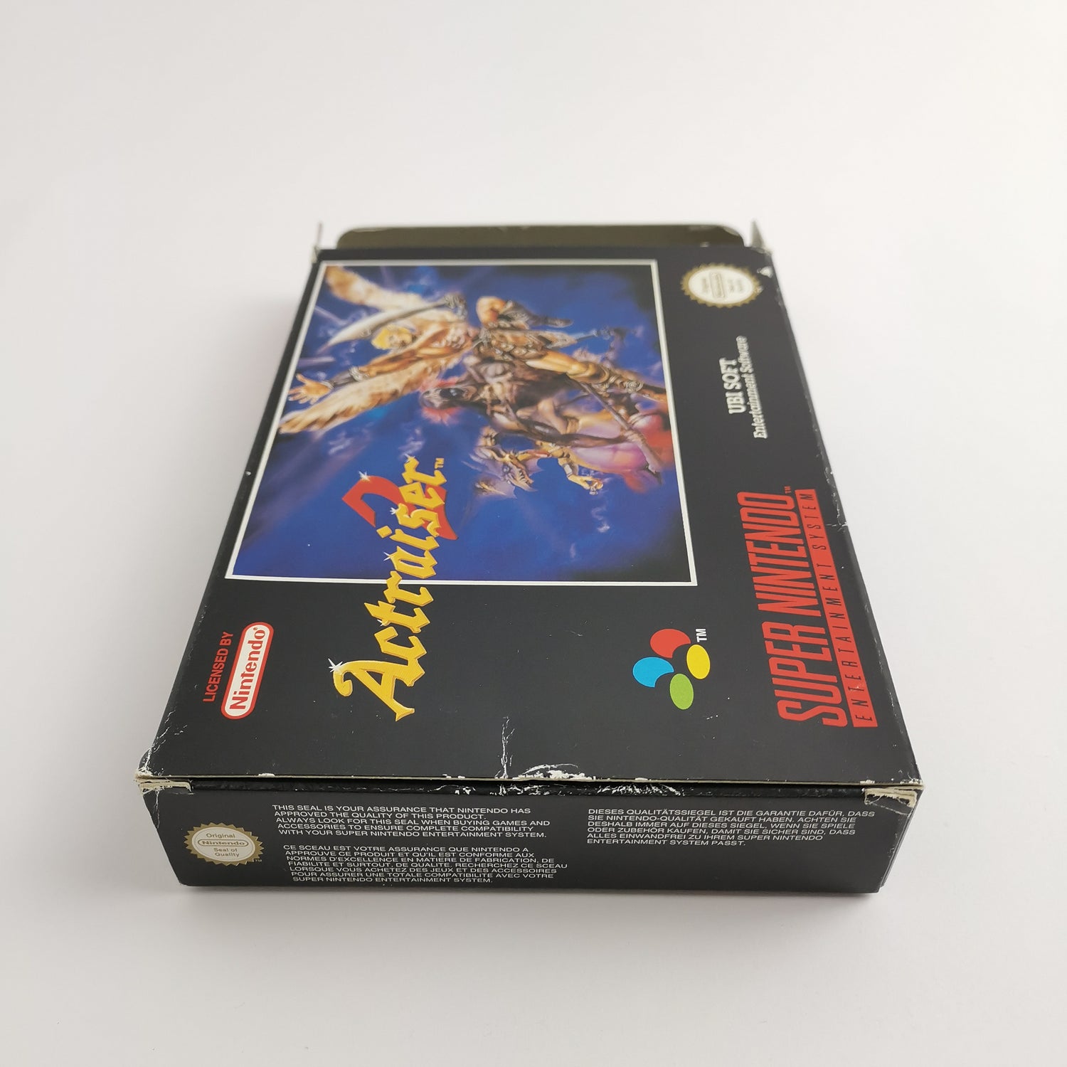 Super Nintendo Game: Actraiser 2 with Poster | Snes Game - OVP PAL EUR