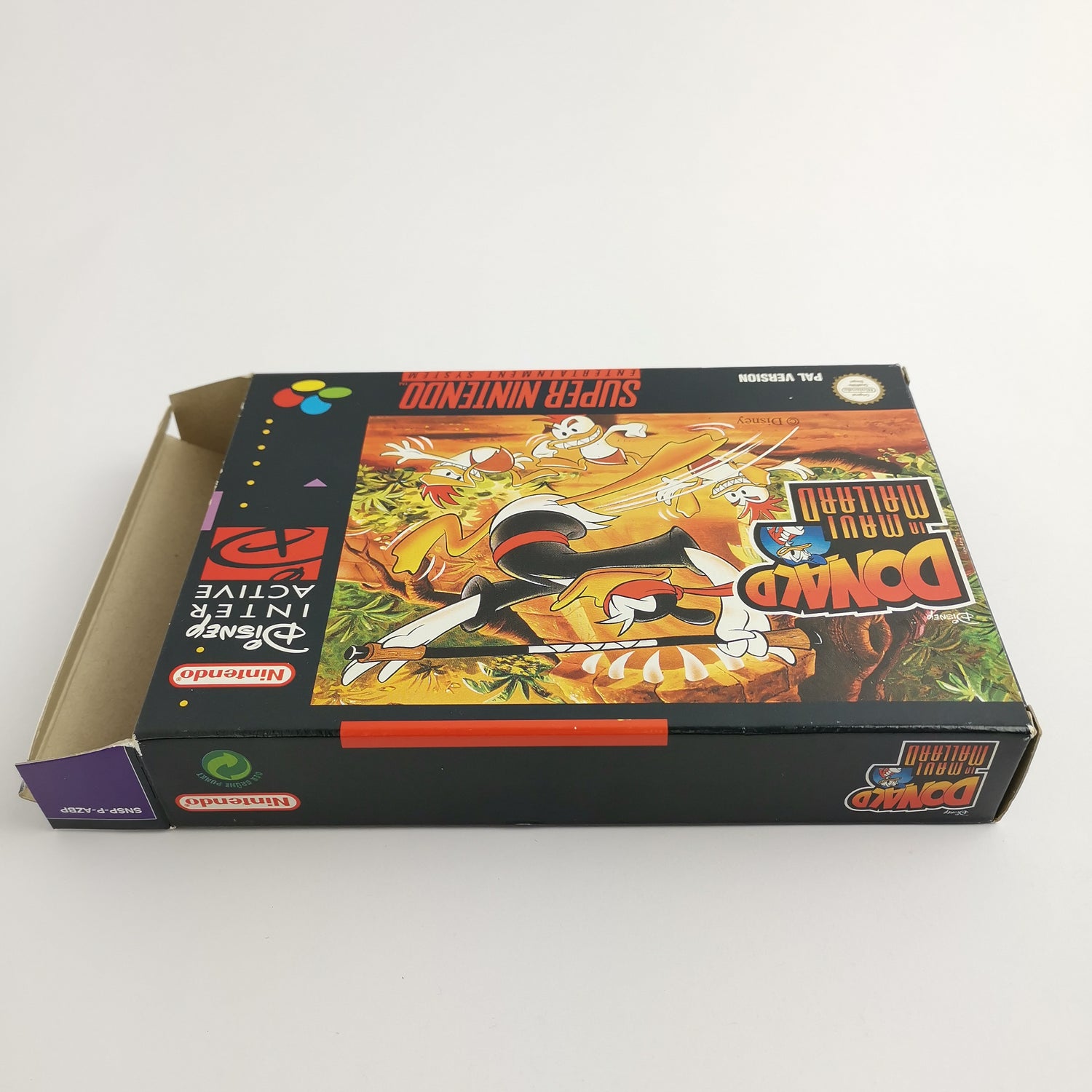 Super Nintendo Game: Donald in Maui Mallard | Disney Snes Game - OVP PAL