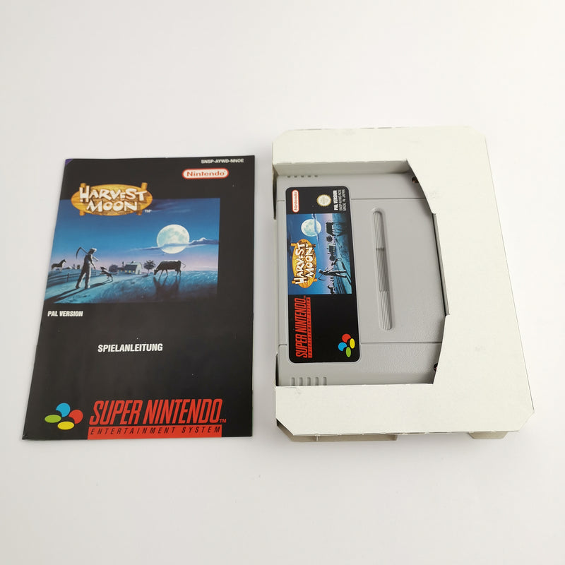 Super Nintendo Game: Harvest Moon | Snes Game - OVP PAL NNOE