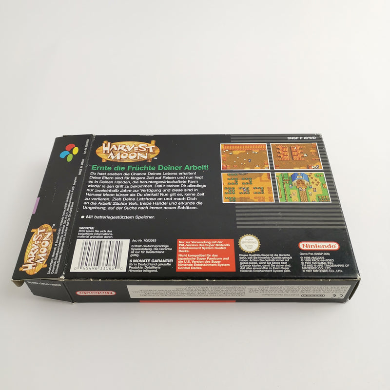 Super Nintendo Game: Harvest Moon | Snes Game - OVP PAL NNOE