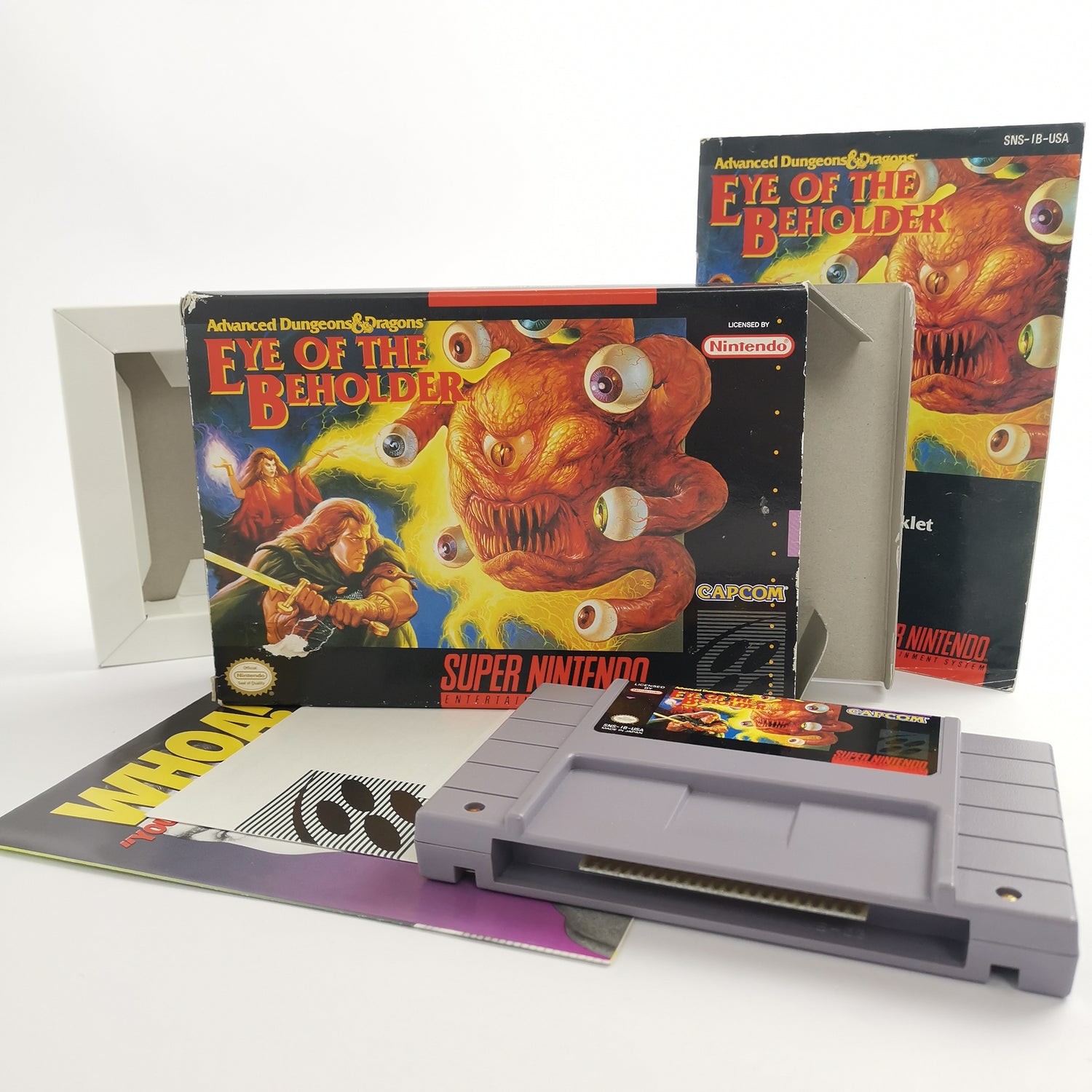 Super Nintendo Game: Eye of the Beholder | Snes Game - OVP NTSC-U/C USA