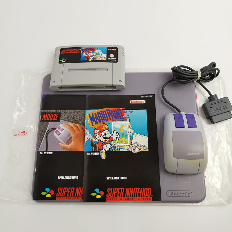 Super Nintendo Game: Mario Paint - SNES Game | Original packaging PAL Super Classic series