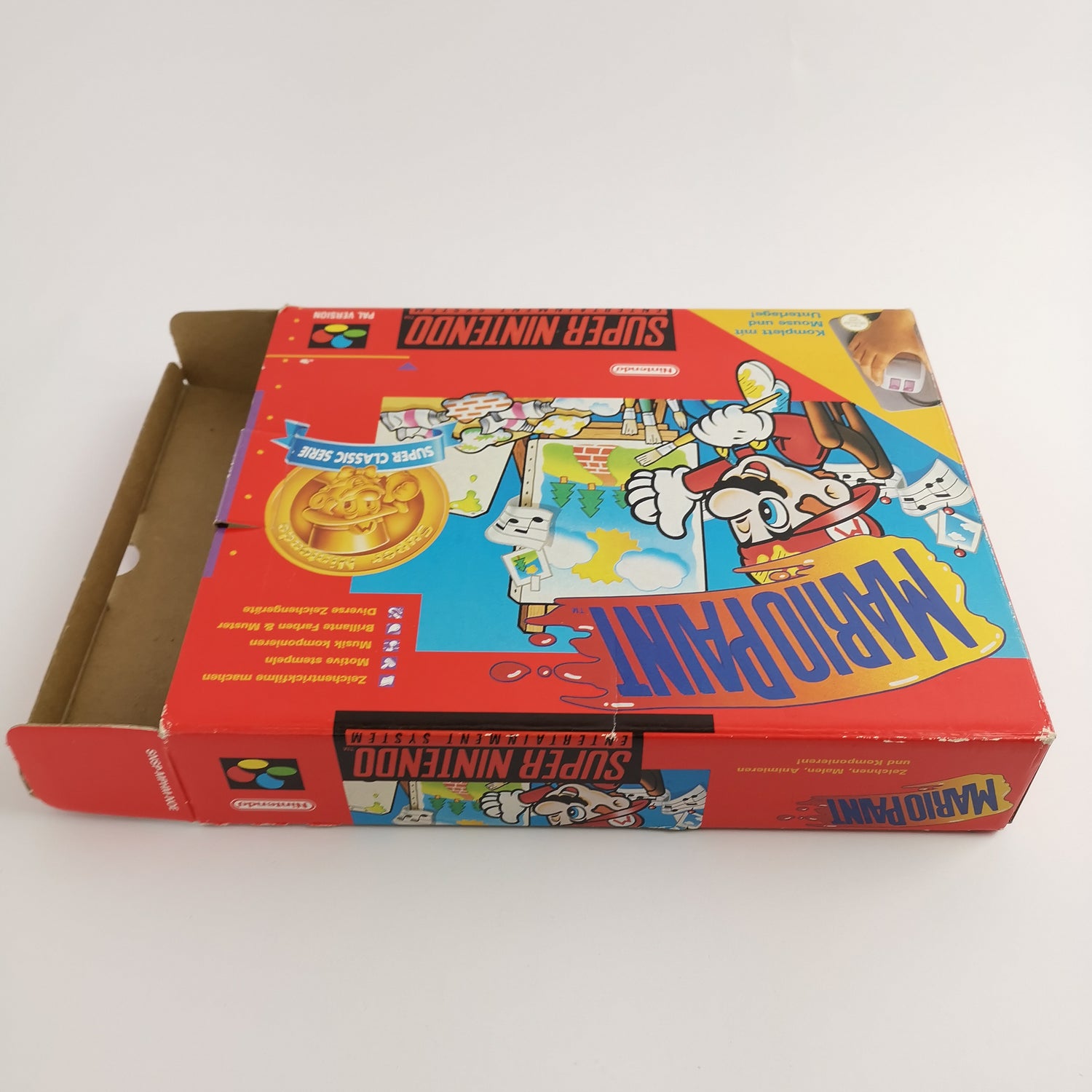 Super Nintendo Game: Mario Paint - SNES Game | Original packaging PAL Super Classic series