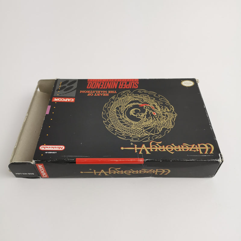 Super Nintendo Game: Wizardry V 5 The Heart of Maelstrom | Snes Game - Original Box USA