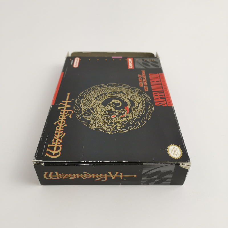 Super Nintendo Game: Wizardry V 5 The Heart of Maelstrom | Snes Game - Original Box USA