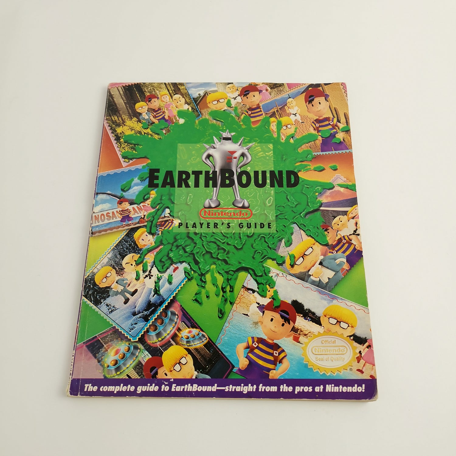 Super Nintendo Game: Earthbound + Players Guide | Snes Game Module - NTSC USA