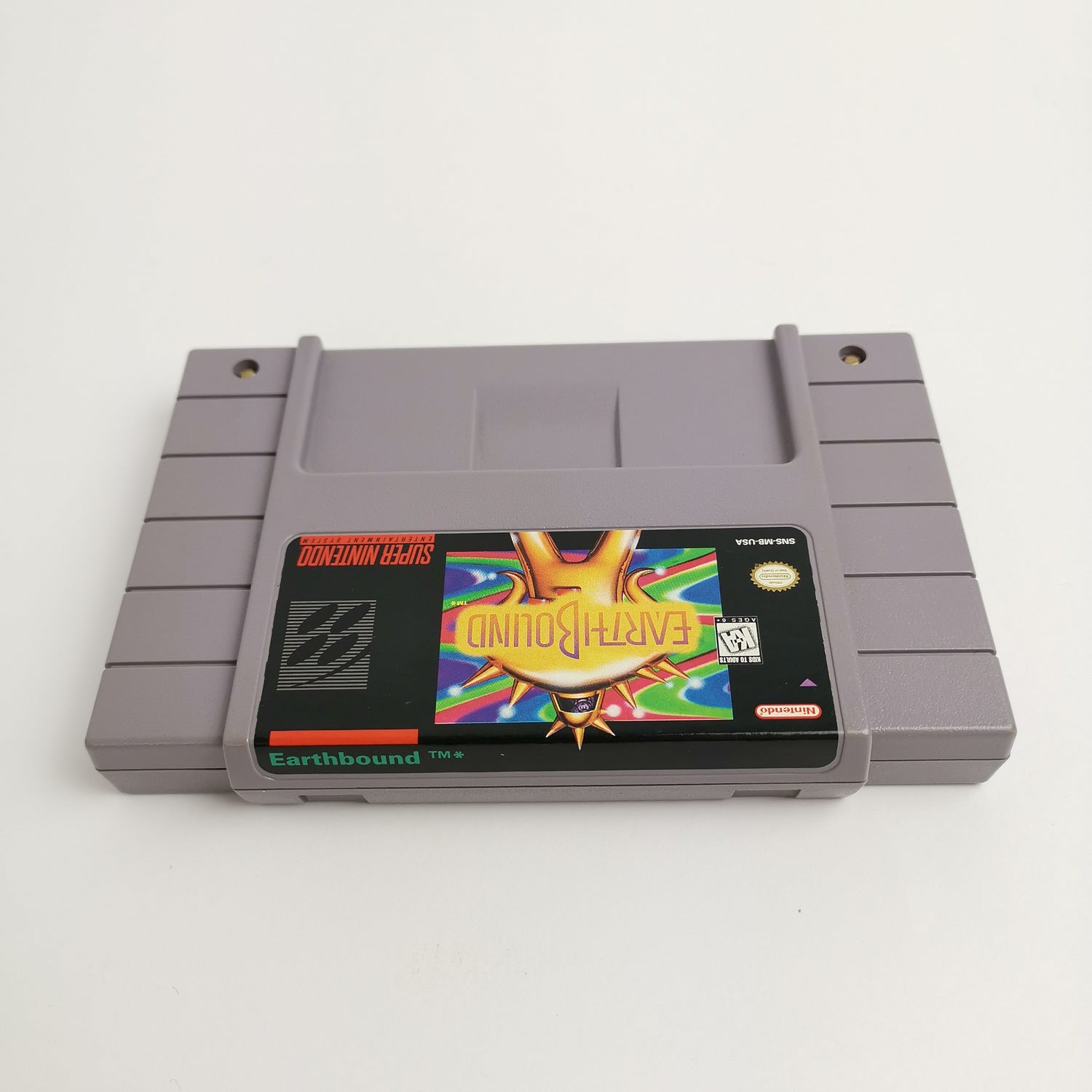 Super Nintendo Game: Earthbound + Players Guide | Snes Game Module - NTSC USA