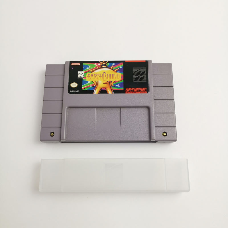 Super Nintendo Game: Earthbound + Players Guide | Snes Game Module - NTSC USA