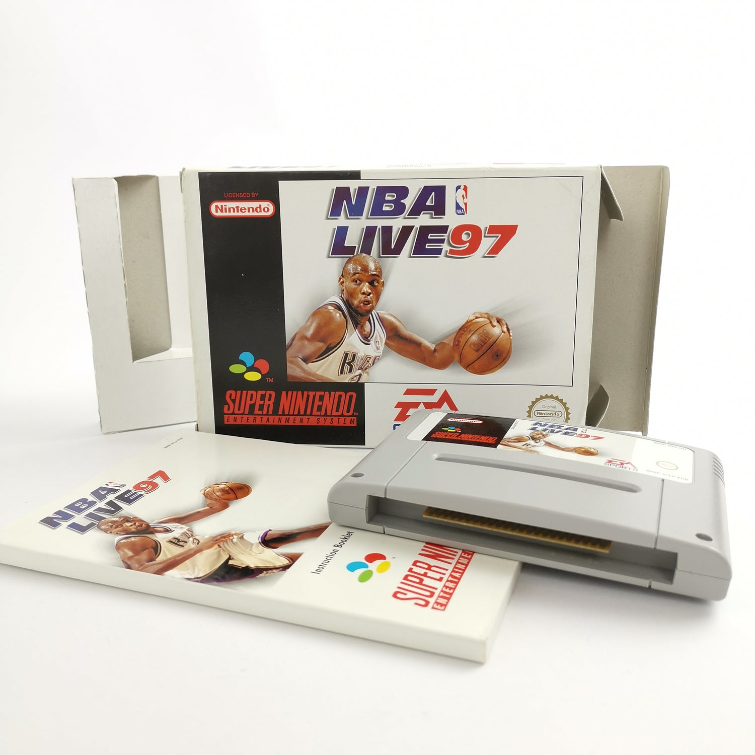 Super Nintendo Game: NBA Live 97 Basketball | Snes Game - OVP PAL