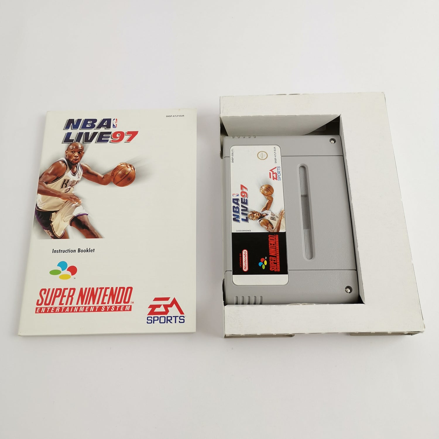 Super Nintendo Game: NBA Live 97 Basketball | Snes Game - OVP PAL