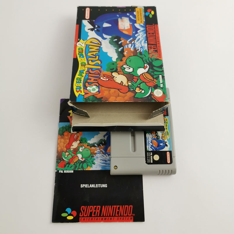 Super Nintendo Game: Super Mario World 2 Yoshi's Island | Snes Game - OVP PAL