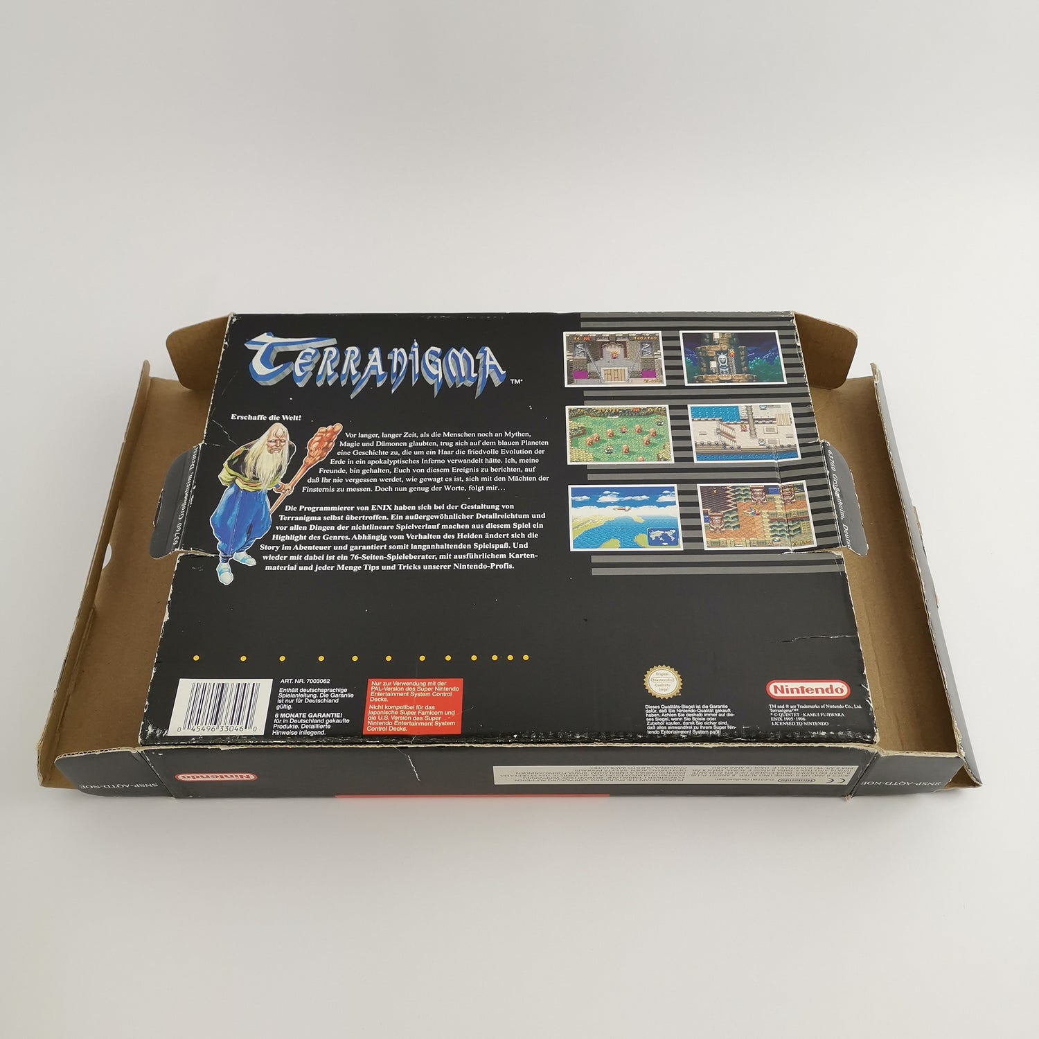 Super Nintendo Game: Terranigma Big Box | SNES RPG - CIB OVP - PAL NOE