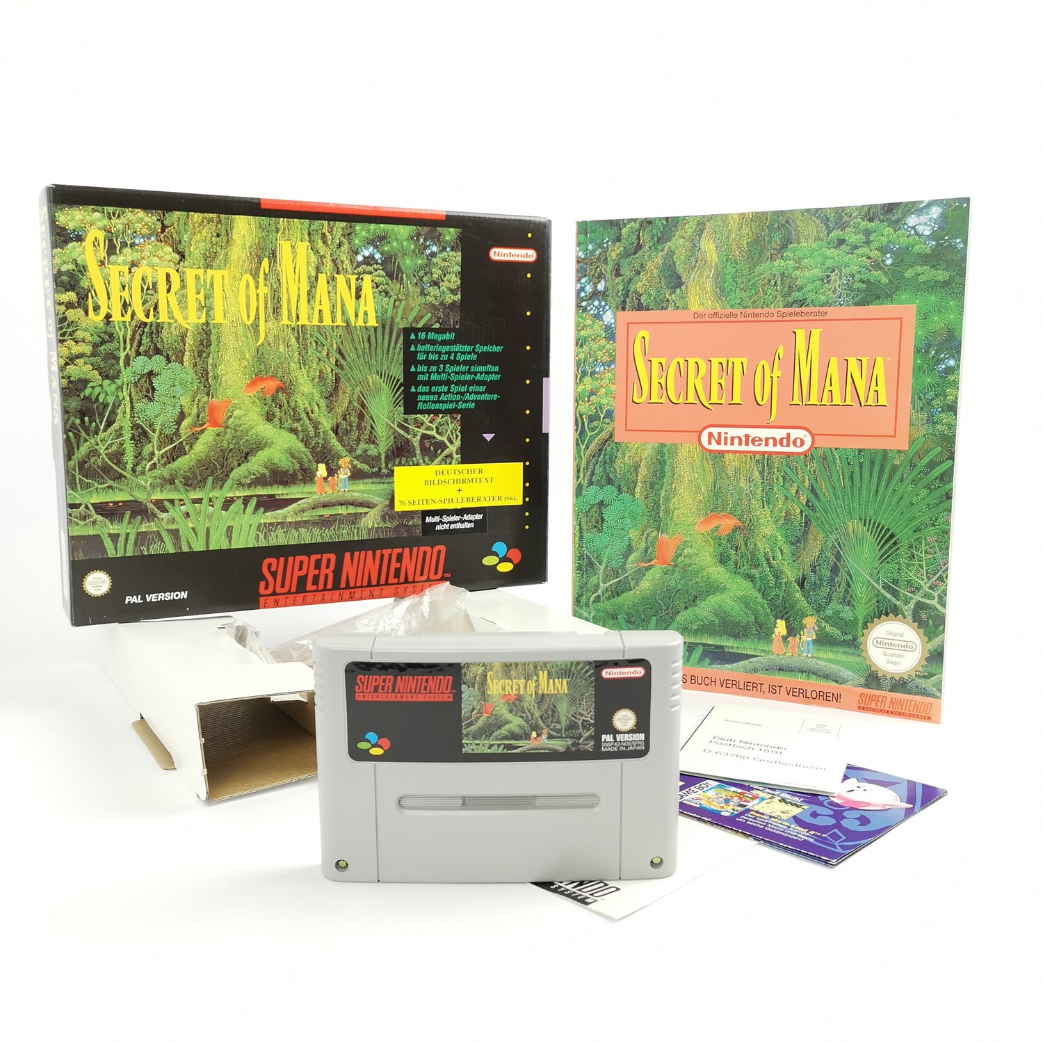 Super Nintendo Game: Secret of Mana Big Box | SNES RPG - CIB OVP - PAL NOE [5]