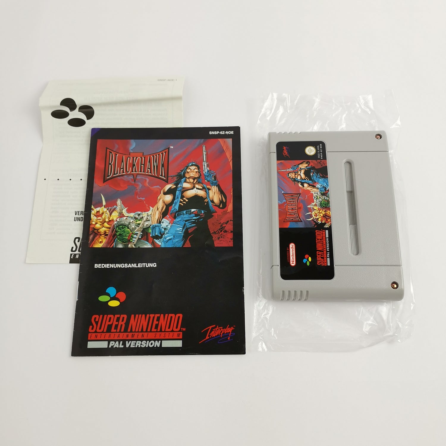 Super Nintendo Spiel : Blackhawk | SNES OVP - PAL Version NOE