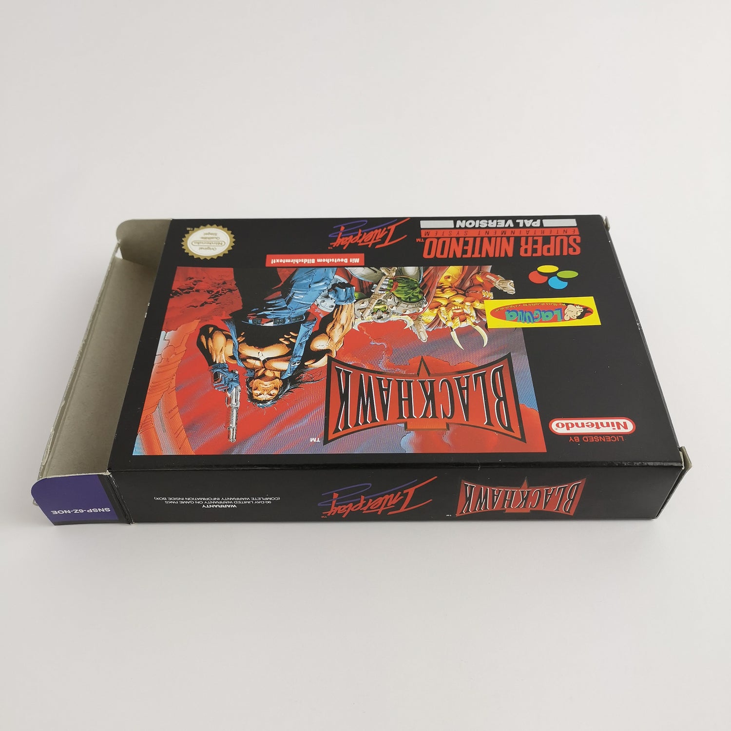 Super Nintendo Spiel : Blackhawk | SNES OVP - PAL Version NOE