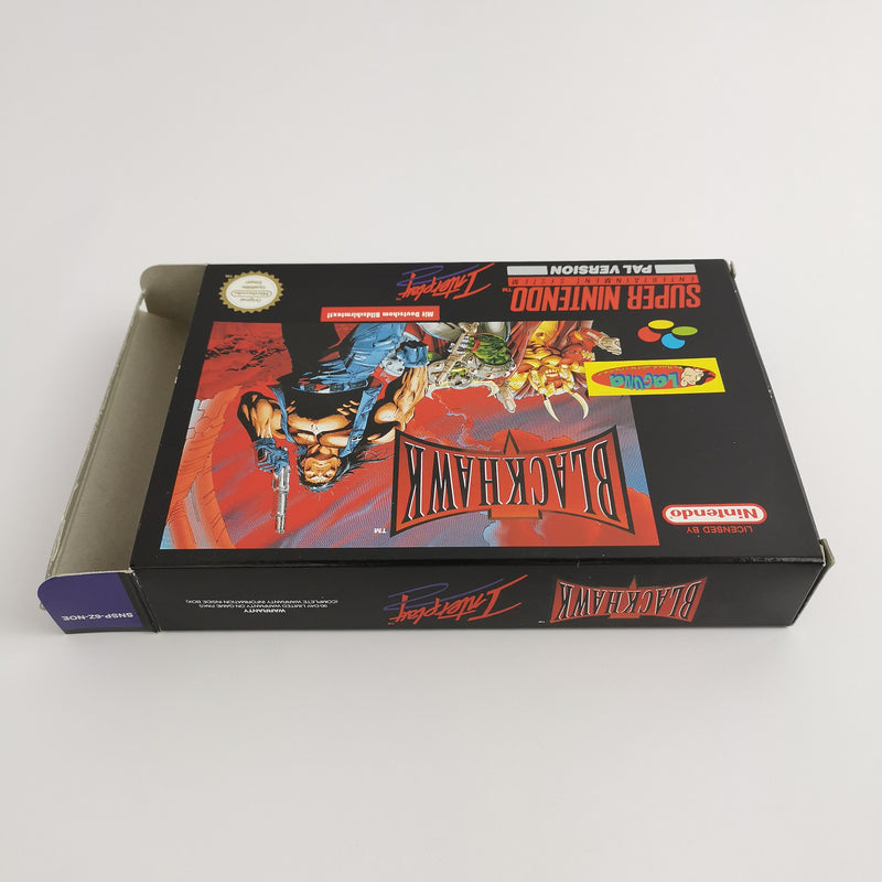 Super Nintendo Spiel : Blackhawk | SNES OVP - PAL Version NOE