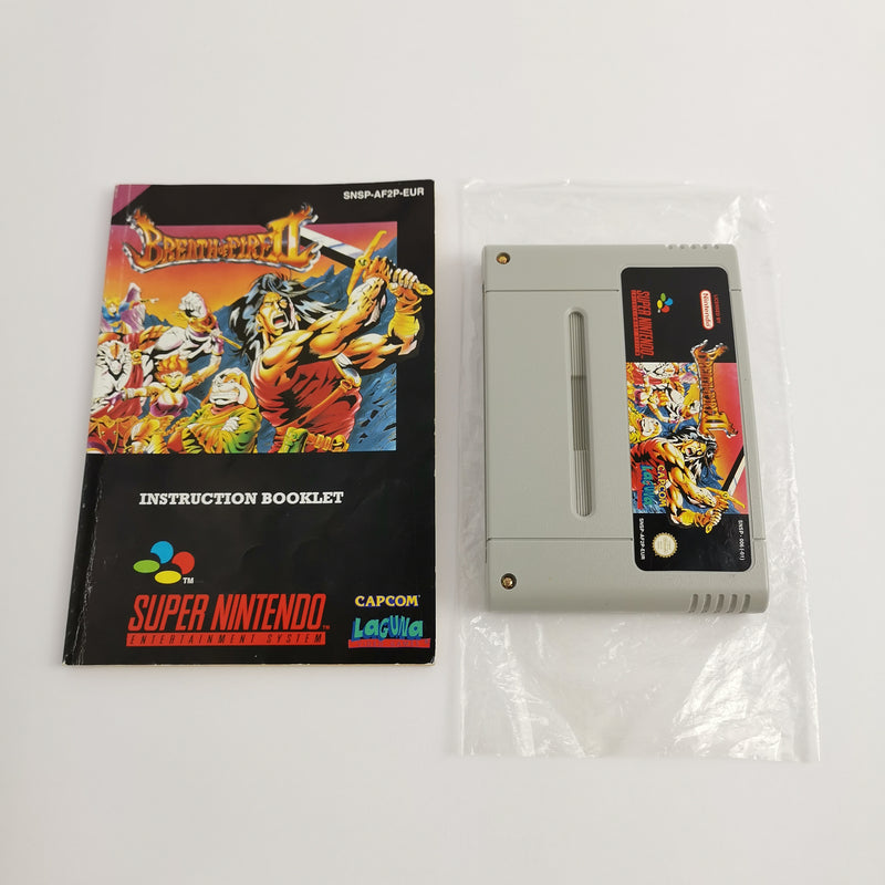 Super Nintendo game: Breath of Fire II 2 incl. map | SNES original packaging - PAL version